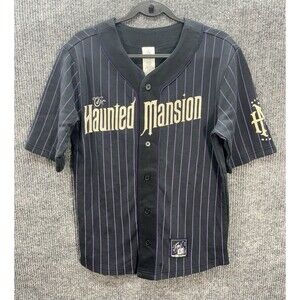 Disney Parks Haunted Mansion Baseball Jersey Shirt Adult Small Disney World 999